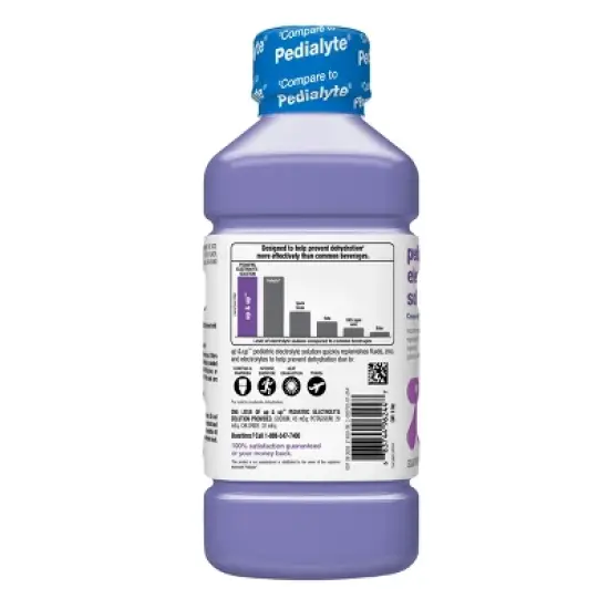 Pediatric Oral Electrolyte Solution - Grape - 33.8 fl oz - up&up&trade; image {5}