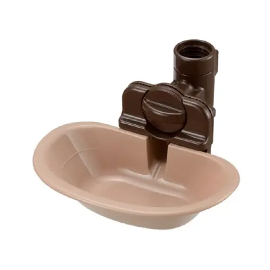 Richell Pet Water Rehydration Station, Gravity Fed Pet Water Station, includes Bottle and Dish | Crate Attachment, BPA Free - includes Water Bottle image {1}