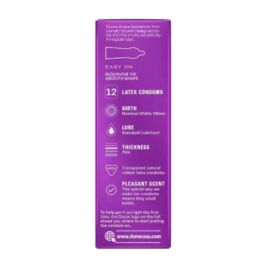 Durex Extra Sensitive Condoms image {1}