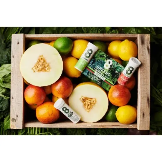8Greens Variety Original Blood Orange Melon Effervescent - 3pk/30ct image {4}
