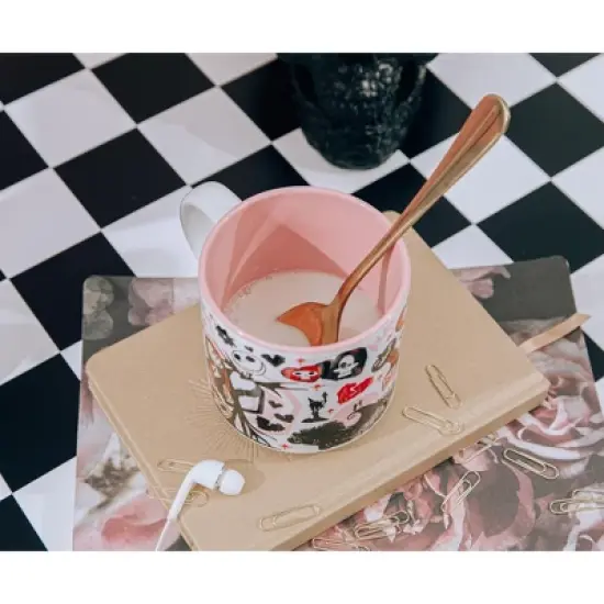 Silver Buffalo Disney The Nightmare Before Christmas Valentine's Town Stackable Ceramic Mug image {5}