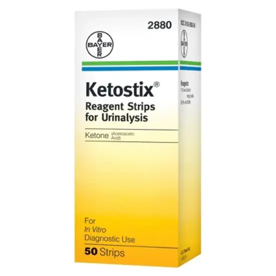 Ketostix Reagent Strips for Urinalysis - 50ct image {1}