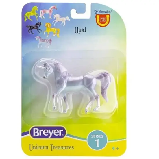 Breyer Animal Creations Breyer Unicorn Treasures 1:32 Scale Model Horse | Opal image {1}