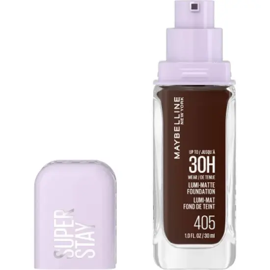 Maybelline Super Stay Up to 30HR Wear Lumi-Matte Liquid Foundation - 1 fl oz image {32}