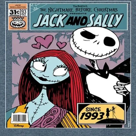 Women's - Disney - The Nightmare Before Christmas Graphic Racerback Tank image {1}