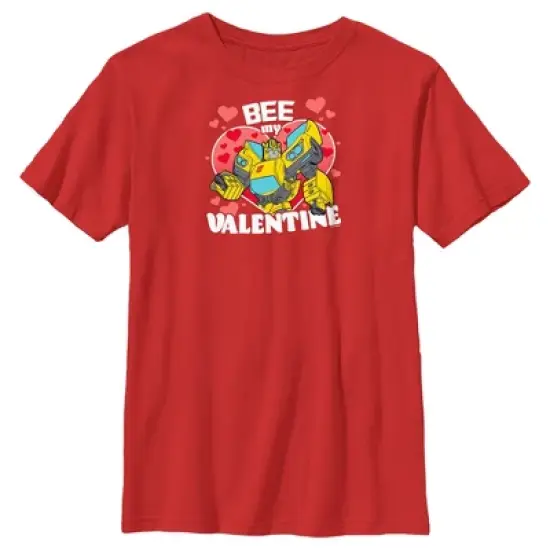 Boy's Transformers Bumblebee Bee My Valentine T-Shirt image {3}