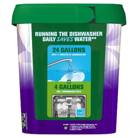 Cascade Mountain Platinum Plus Action Pacs Dishwasher Detergent - 33.8oz/52ct image {1}