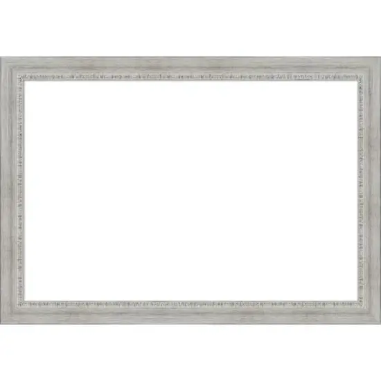 Amanti Art Rustic White Wash Framed Dry Erase Magnetic Board image {17}