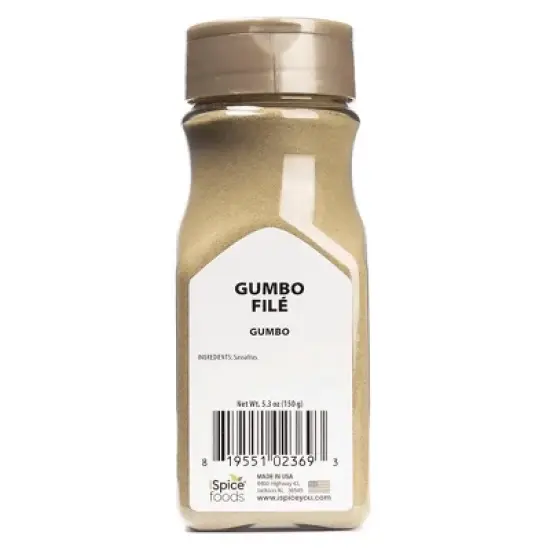 iSpice | Gumbo Fil&eacute; | 5.3 oz | Mixed Spices & Seasonings | Kosher | Robust Flavor image {3}