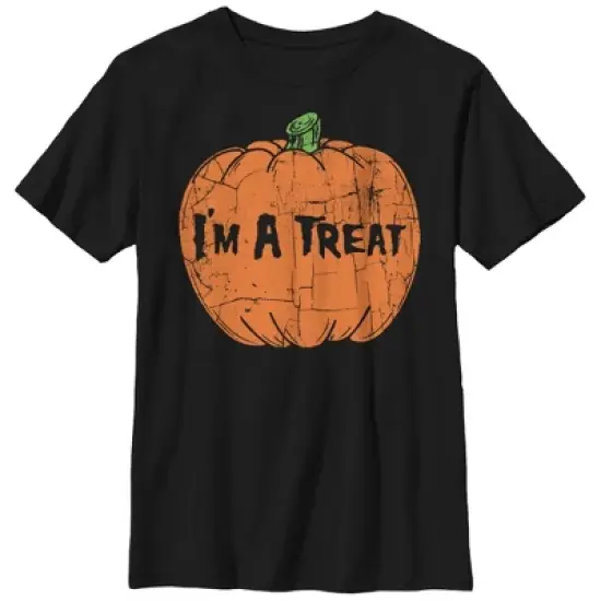 Boy's Lost Gods Halloween Pumpkin Treat T-Shirt image {3}