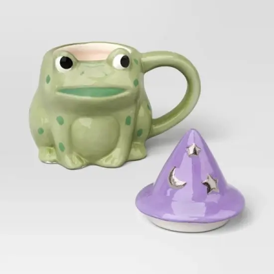 9oz Figural Frog Mug with Lid - Hyde and EEK! Boutique&trade; image {2}