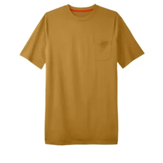 Boulder Creek by KingSize Men's Big & Tall  Heavyweight Longer-Length Pocket Crewneck T-Shirt image {22}