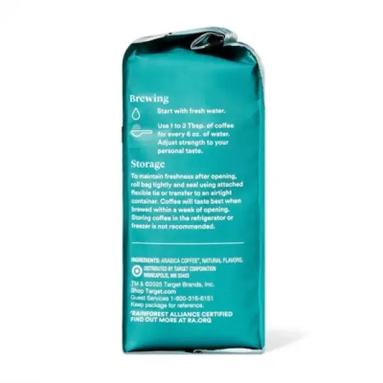 Naturally Flavored Toasted Coconut Light Roast Ground Coffee - 12oz - Good & Gather&trade; image {1}