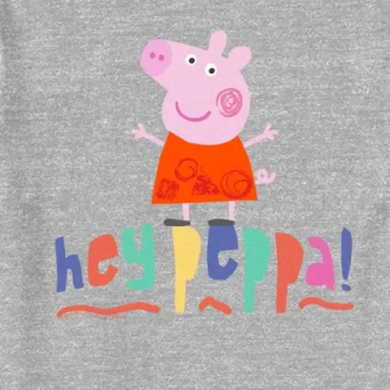 Toddler's Peppa Pig Hey Peppa Cartoon Portrait T-Shirt image {1}