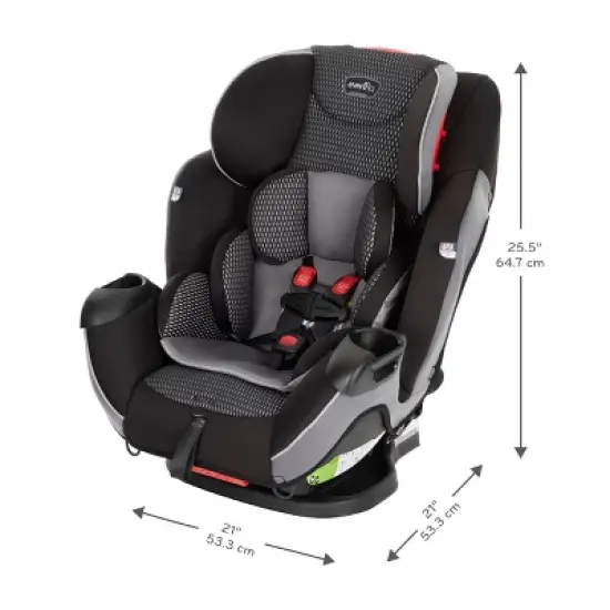 Evenflo Symphony Sport Freeflow All-in-One Convertible Car Seat image {18}