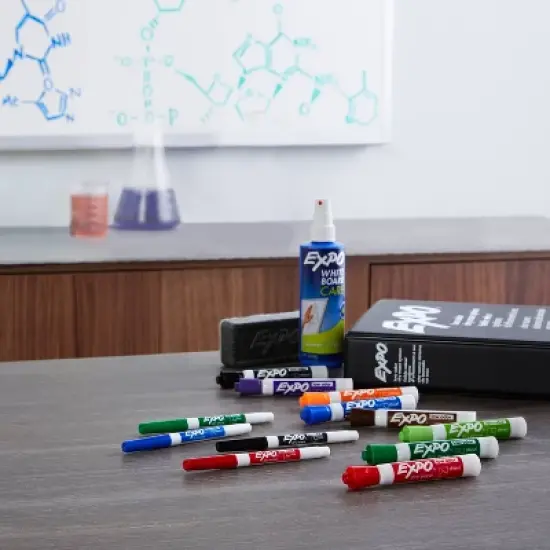 Expo White Board Care 8oz Dry Erase Board Cleaner: Clear Presentation Board Cleaning Fluid, Expo Spray image {2}