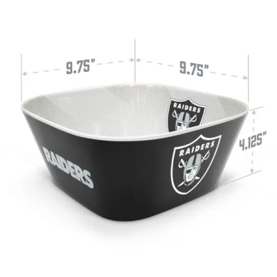 NFL Las Vegas Raiders Large Party Bowl image {3}