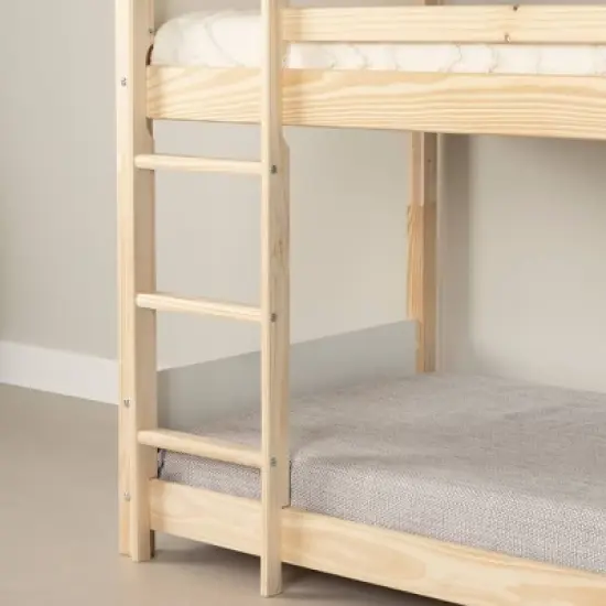 Sweedi House Bunk Beds White/Natural - South Shore image {6}