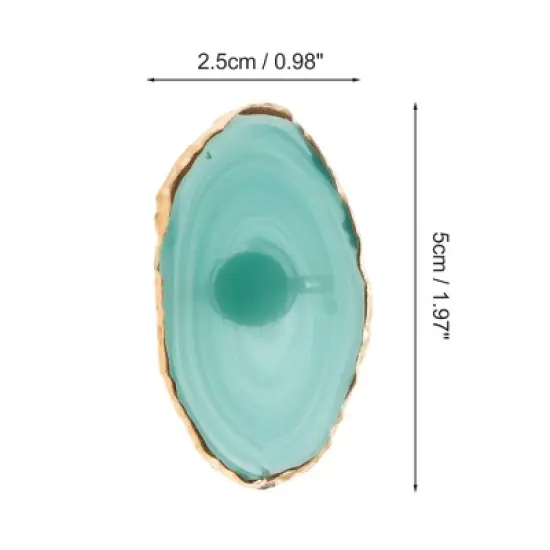 Unique Bargains Portable Ring Nail Art Palette 1 Pc image {3}