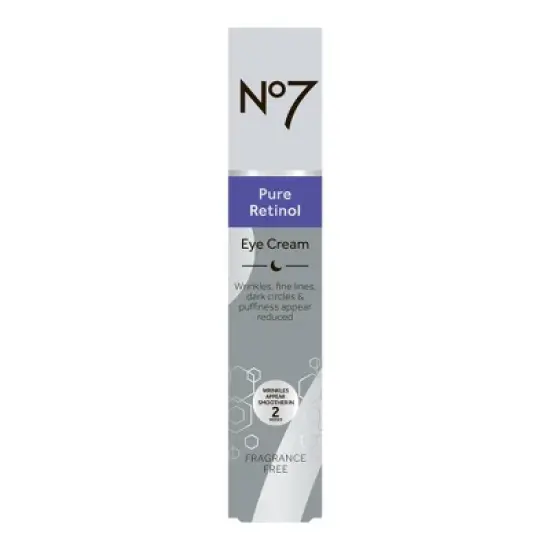 No7 Pure Retinol Eye Cream - 0.5 fl oz image {2}