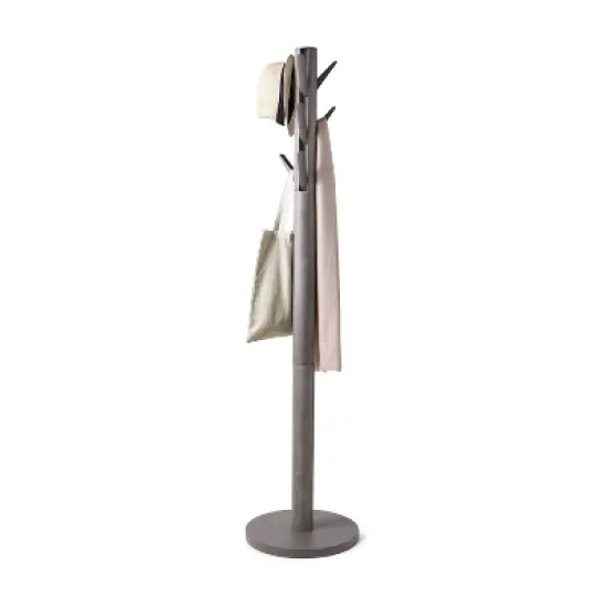 Flapper Coat Rack Gray - Umbra image {3}