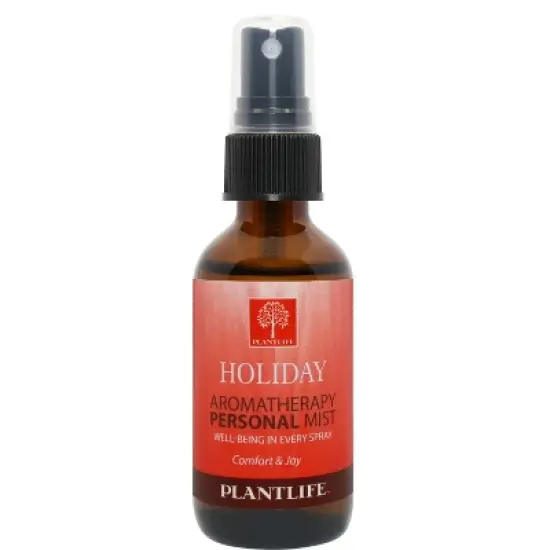 Plantlife Holiday Mist &ndash; Aromatherapy Spray with Festive Essential Oils &ndash; Warm, Inviting, and Uplifting &ndash; No Additives or Fillers &ndash; 2 oz image {4}