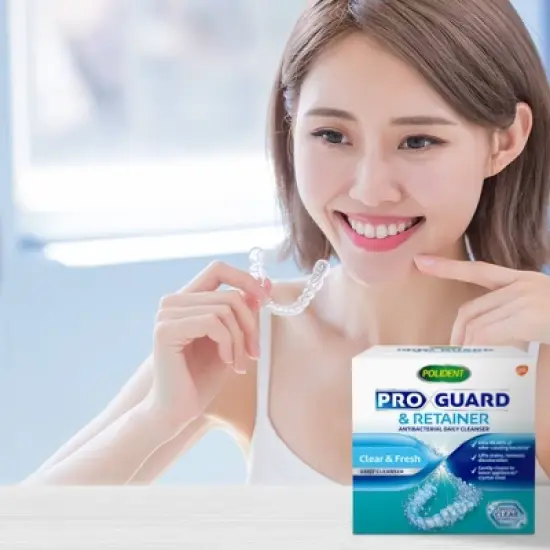 Polident ProGuard and Retainer Denture Cleaner - 3pk image {3}