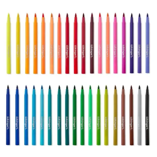 KINGART Watercolor Brush Markers 36 Colors image {9}