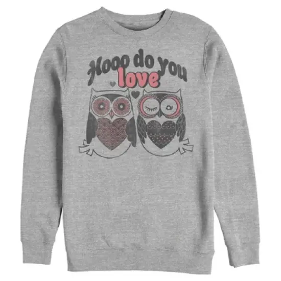 Men's Lost Gods Hooo do you Love Owls Sweatshirt image {3}