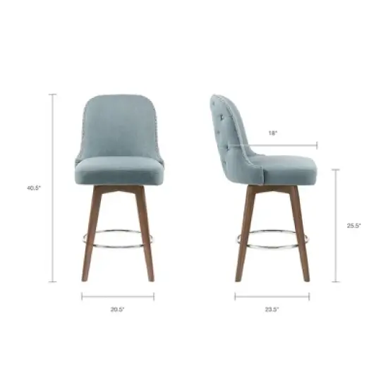 Bryant Counter Height Barstool with Swivel Seat - Madison Park image {10}