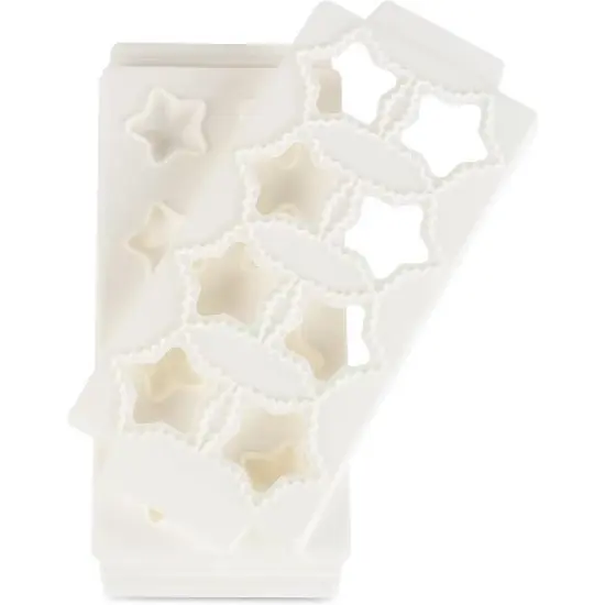 Star Ravioli Molds (2 Pack) - Mini 2" Stars - Homemade Filled Pasta Maker - 2 pc Tray & Press makes 8 Shaped Raviolis at a Time, Easy to Use & Clean image {1}