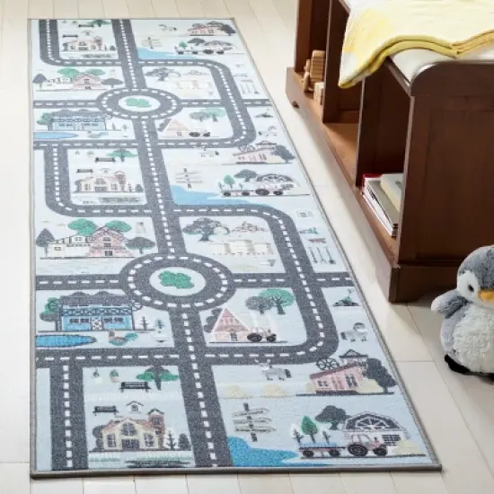 Kids Playhouse KPH232 Power Loomed Area Rug  - Safavieh image {1}