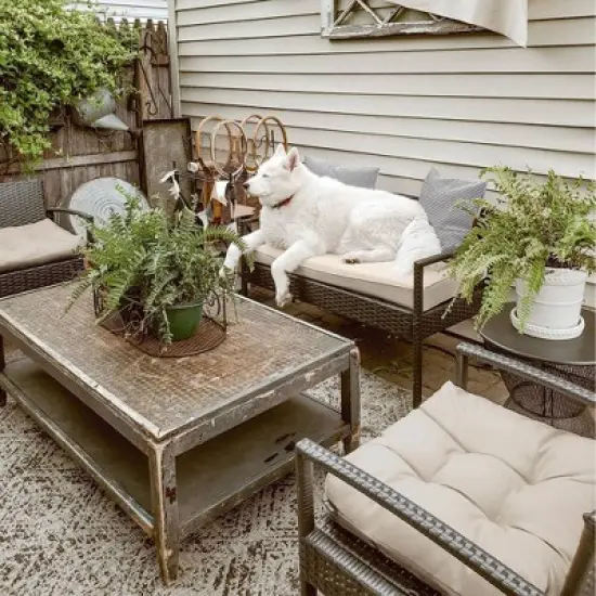 Montlake Fadesafe Patio Bench/Settee Cushion - Classic Accessories image {8}