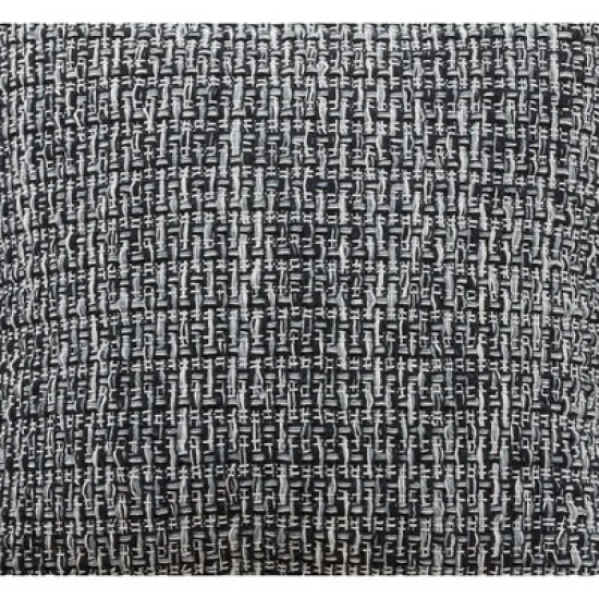 Saro Lifestyle Woven Placemat, 14"x20" Oblong, Navy Blue (Set of 4) image {3}