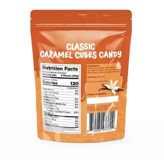 Caramel Cubes Candy | 2 Pound Pack | Classic Creamy Squares image {2}