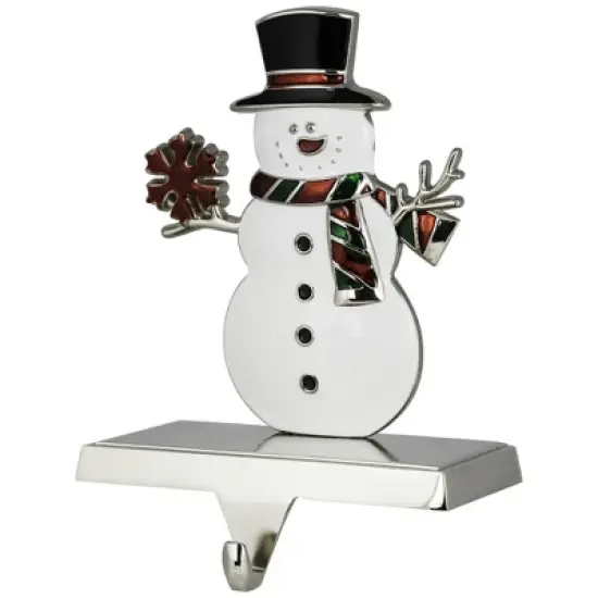 Northlight Smiling Snowman Christmas Stocking Holder - 6" image {4}