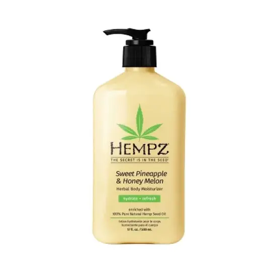 Hempz Moisturizing Body Lotion - Sweet Pineapple & Honey Melon - 17 fl oz image {7}