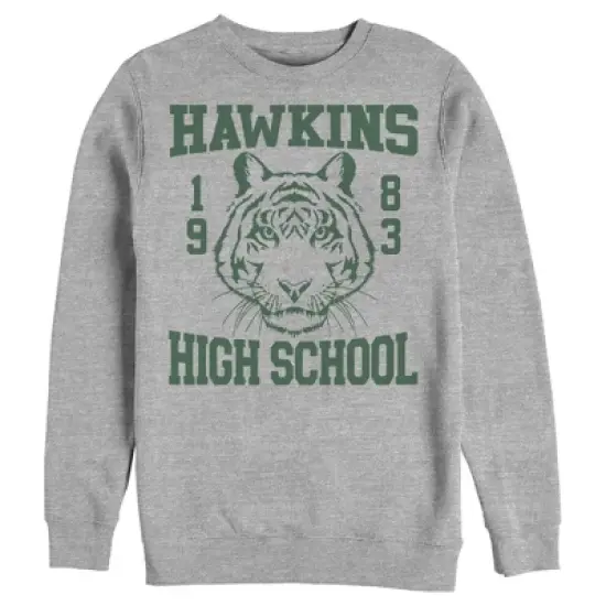 Men's Stranger Things Hawkins High School Tiger 1983 Sweatshirt image {3}