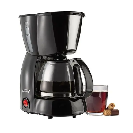 Brentwood 4 Cup Coffee Maker - Black image {1}