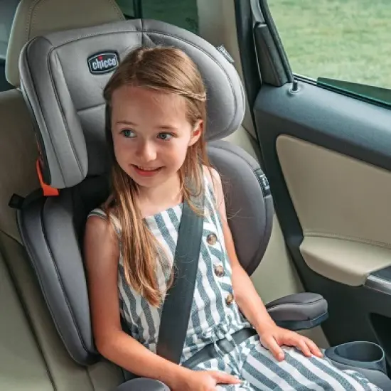 Chicco Kidfit ClearTex Plus High Back Booster Car Seat image {1}