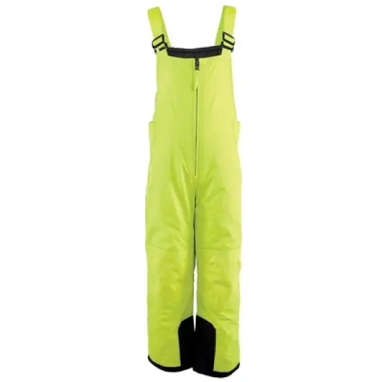 Hudson Baby Unisex Snow Bib Overalls, Solid Lime image {5}