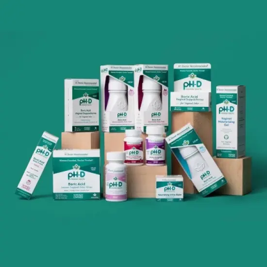 pH-D Feminine Health Boric Acid Vaginal Suppositories image {5}