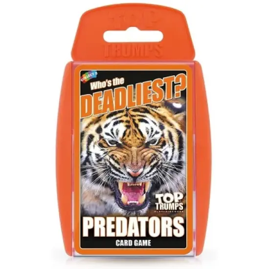 Top Trumps Deadliest Predators Card Game image {1}