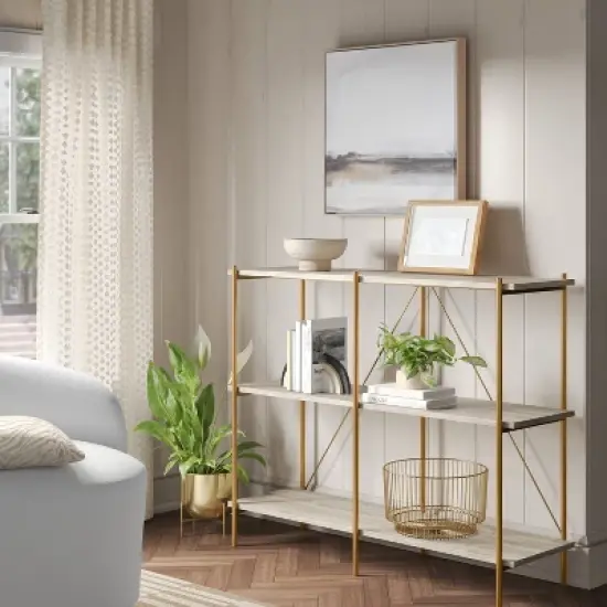 39" Elowen 3 Shelf Bookcase - Threshold&trade; image {1}