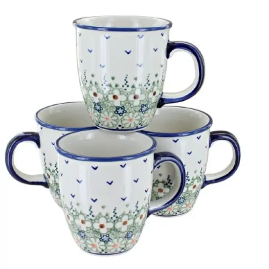 Blue Rose Polish Pottery K081 Manufaktura Mug Set image {11}