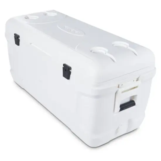 Igloo Marine Contour Hard Sided 150qt Portable Cooler - White image {3}