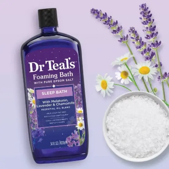Dr Teal's Sleep Foaming Bath with Melatonin & Essential Oils - 34 fl oz image {4}