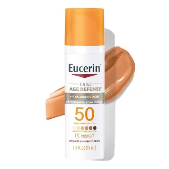 Eucerin Age Defense Face Sunscreen Tinted Lotion - SPF 50 - 2.5 fl oz image {18}