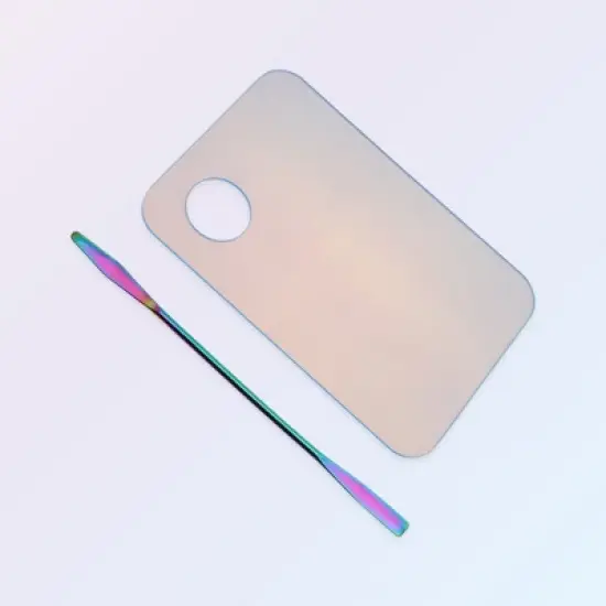 Unique Bargains Portable Square Nail Art Palette Multicolor 1 Set image {4}