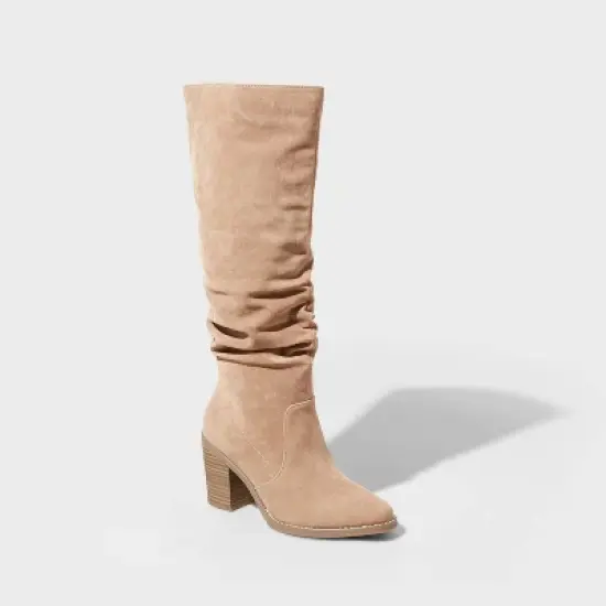 Women's Harlan Dress Boots - Universal Thread&trade; Taupe image {4}